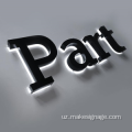 Acrylitsiz LED kanalli harfi